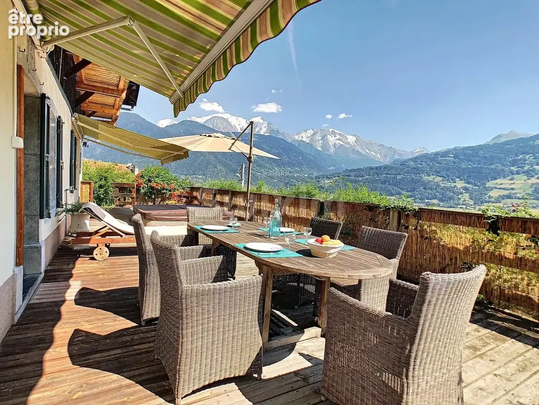 Grande et belle ferme coteau sud de passy - photo 14