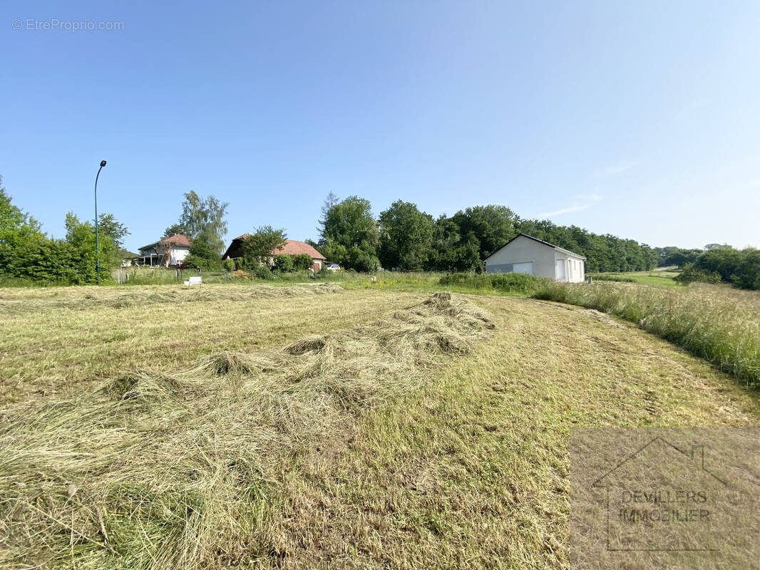 Terrain à BONNEVAUX-LE-PRIEURE