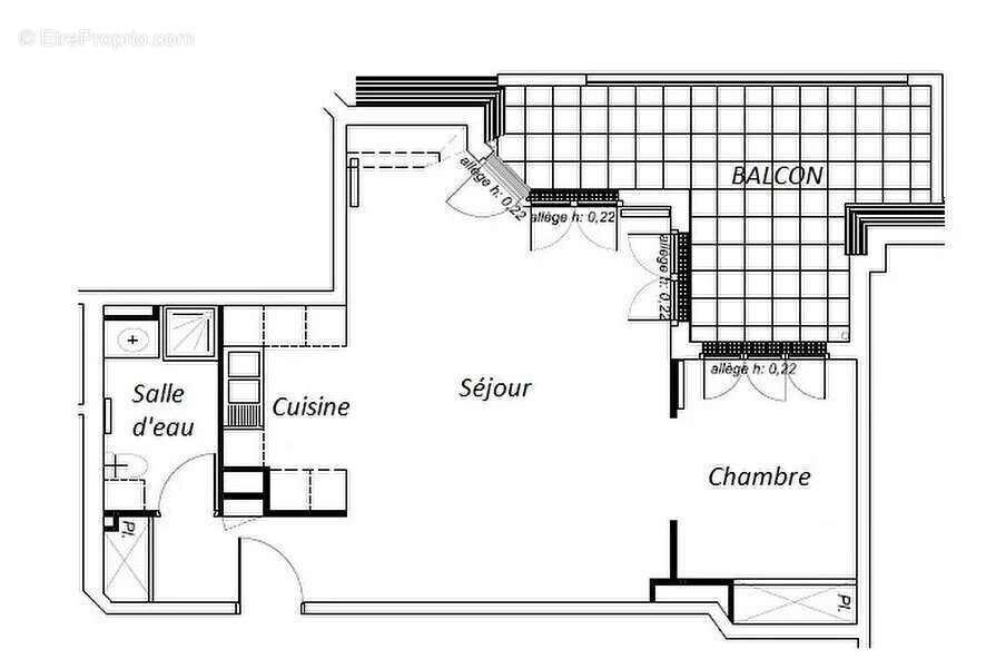 Appartement à LA GARENNE-COLOMBES