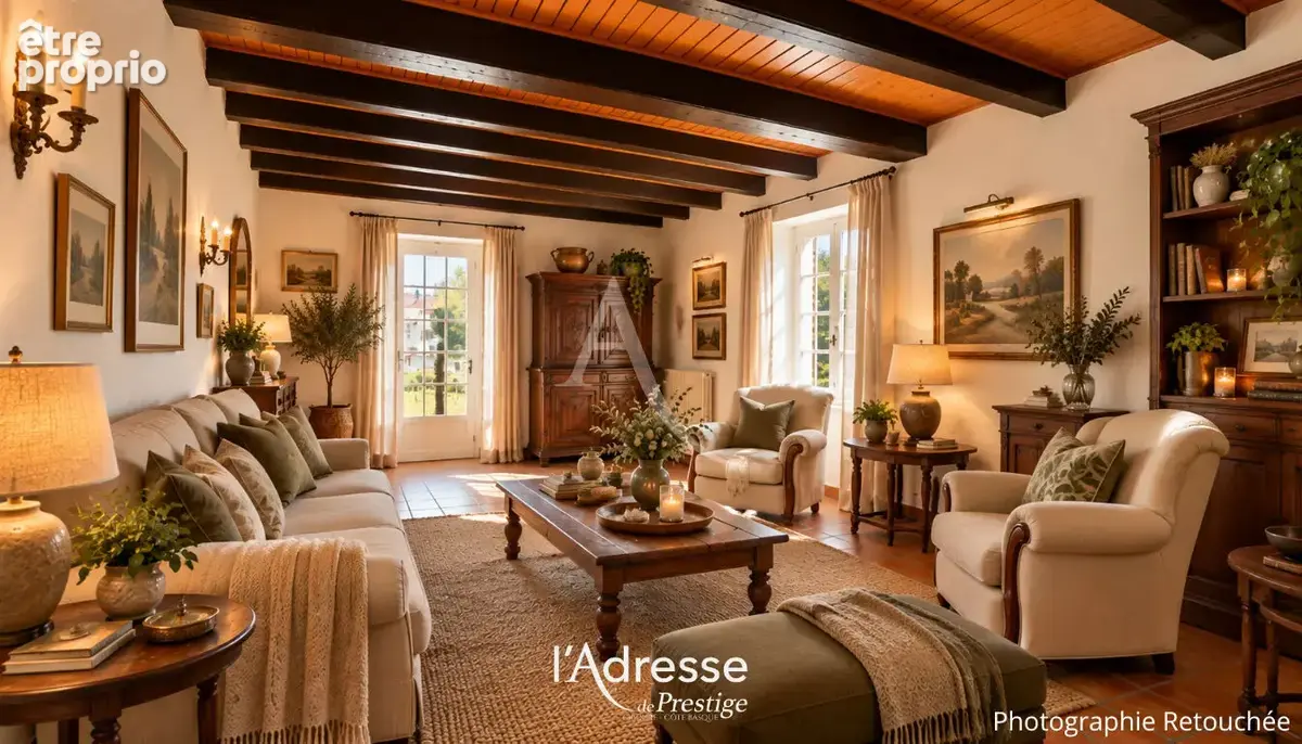 Maison basque de 125m2 socoa, proche ocean - photo 11