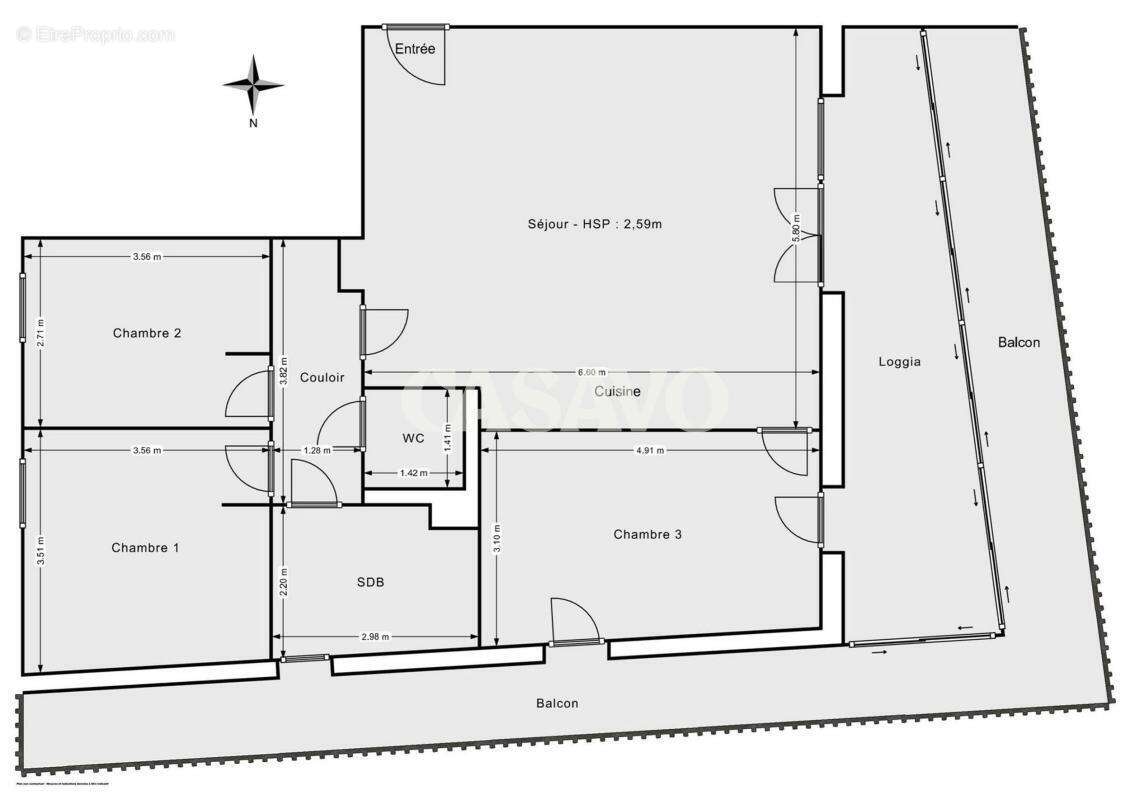 Appartement à NANTES