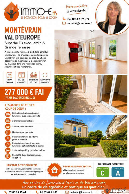 Appartement à MONTEVRAIN