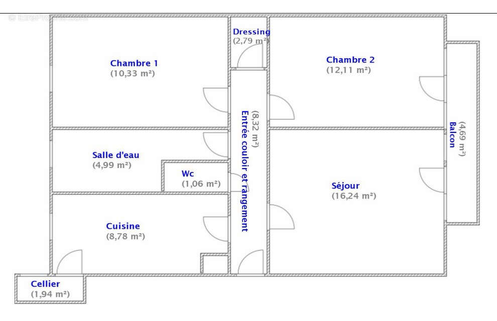Appartement à SAINT-BRICE-SOUS-FORET