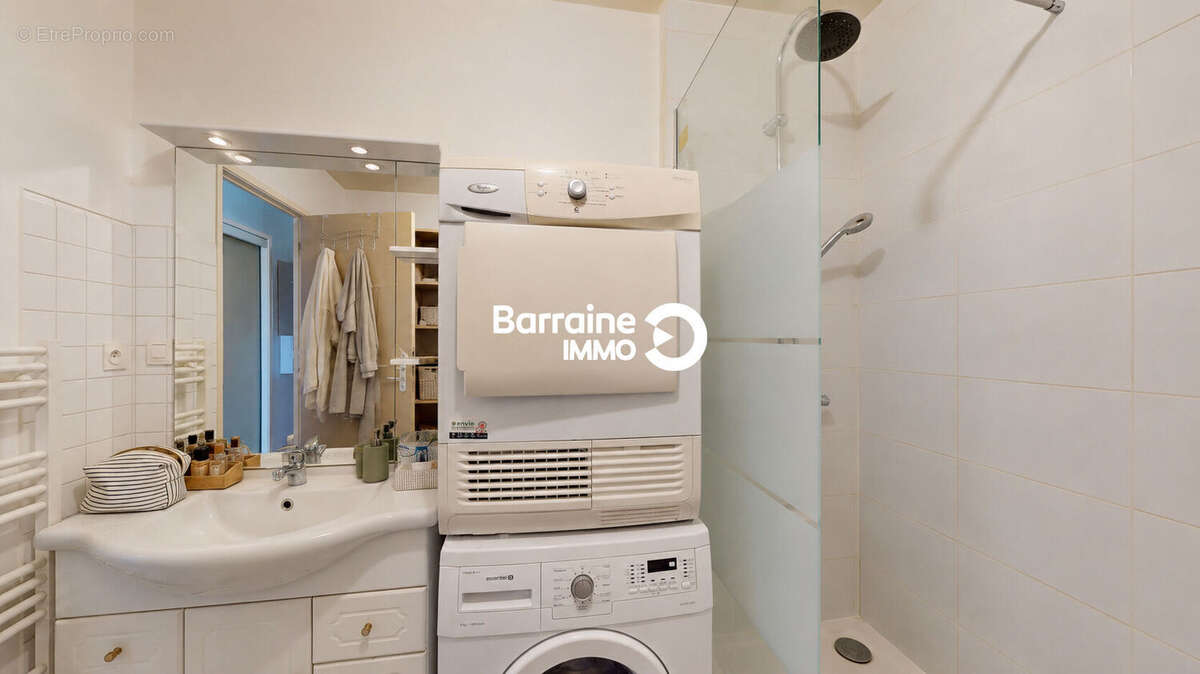 A vendre - barraine immo - appartement t2 - brest kerinou - ascenseur - photo 11