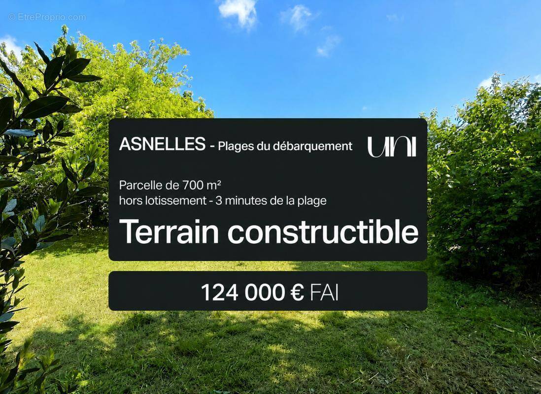 Terrain à ASNELLES