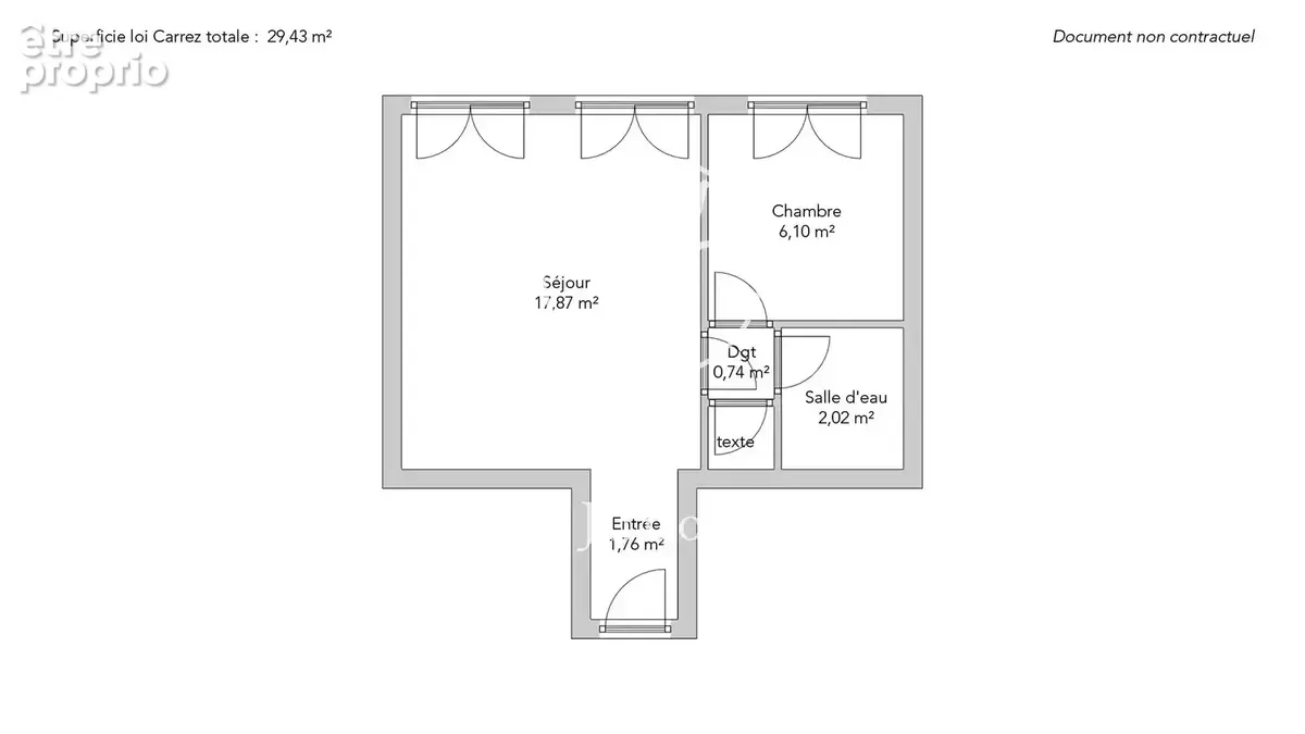 Paris 1er -  TUILERIES / PALAIS ROYAL / RUE DES PYRAMIDES - Appartement vendu loué - 2 pièces meublé - 29,43m² Carrez - 1 chambr - photo 15