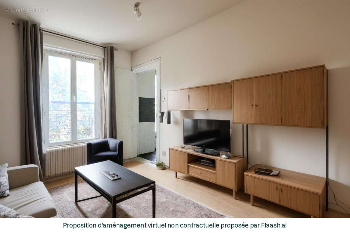 Dpt Paris (75), à vendre PARIS 18EME ARRONDISSEMENT appartement T2 de 28,25 m² - photo 2
