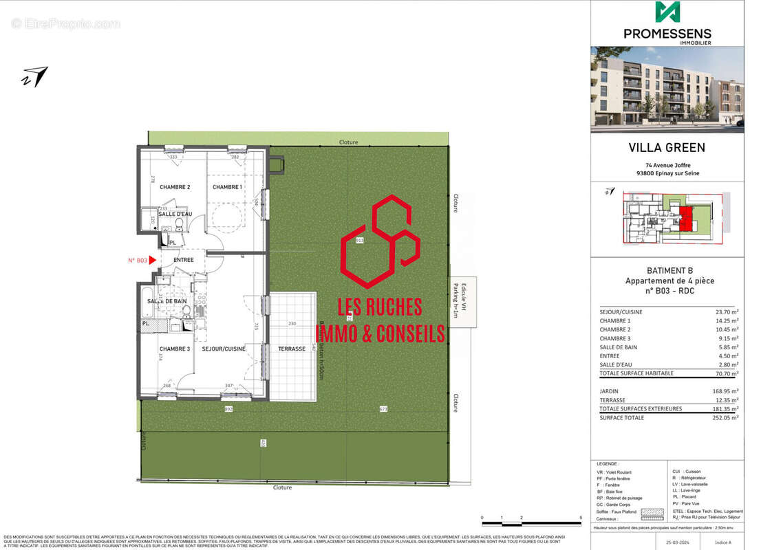 Appartement à EPINAY-SUR-SEINE