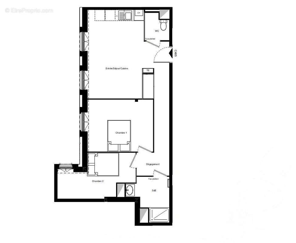 Appartement à COMPIEGNE