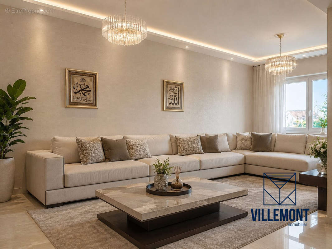 Projection salon  - Maison à MILHAUD