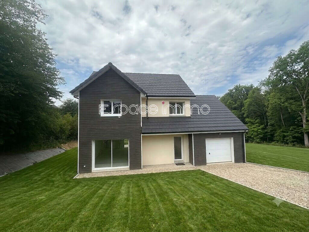 Maison neuve en cours de finition - Anceaumeville - 4 pièces - 121 m² - photo 2
