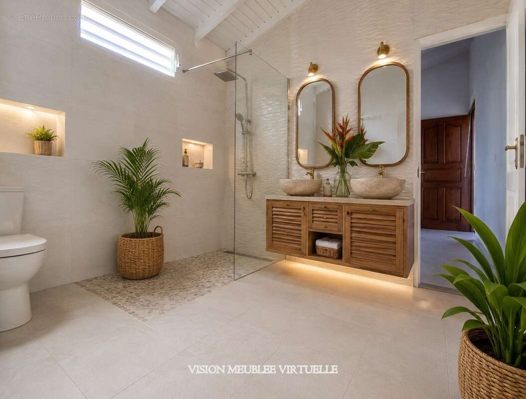 Maison vue mer et les Saintes - 7 pièces - 4 chambres - 130 m² sur terrain 1000m² - photo 12
