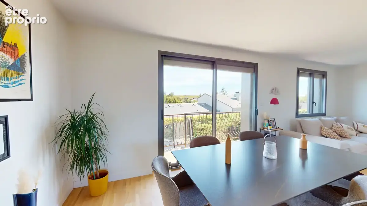 Vue Loire et château, Maison rénovée à Montsoreau - photo 4
