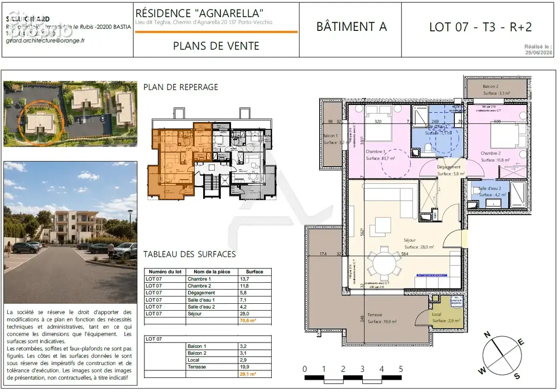 Agréable t3 de 70 m2  avec terrasses proche du centre-ville - photo 7