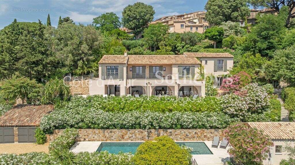 Bastide provençale contemporaine avec vue dégagée à pied du village de Gassin, piscine et studio - photo 2