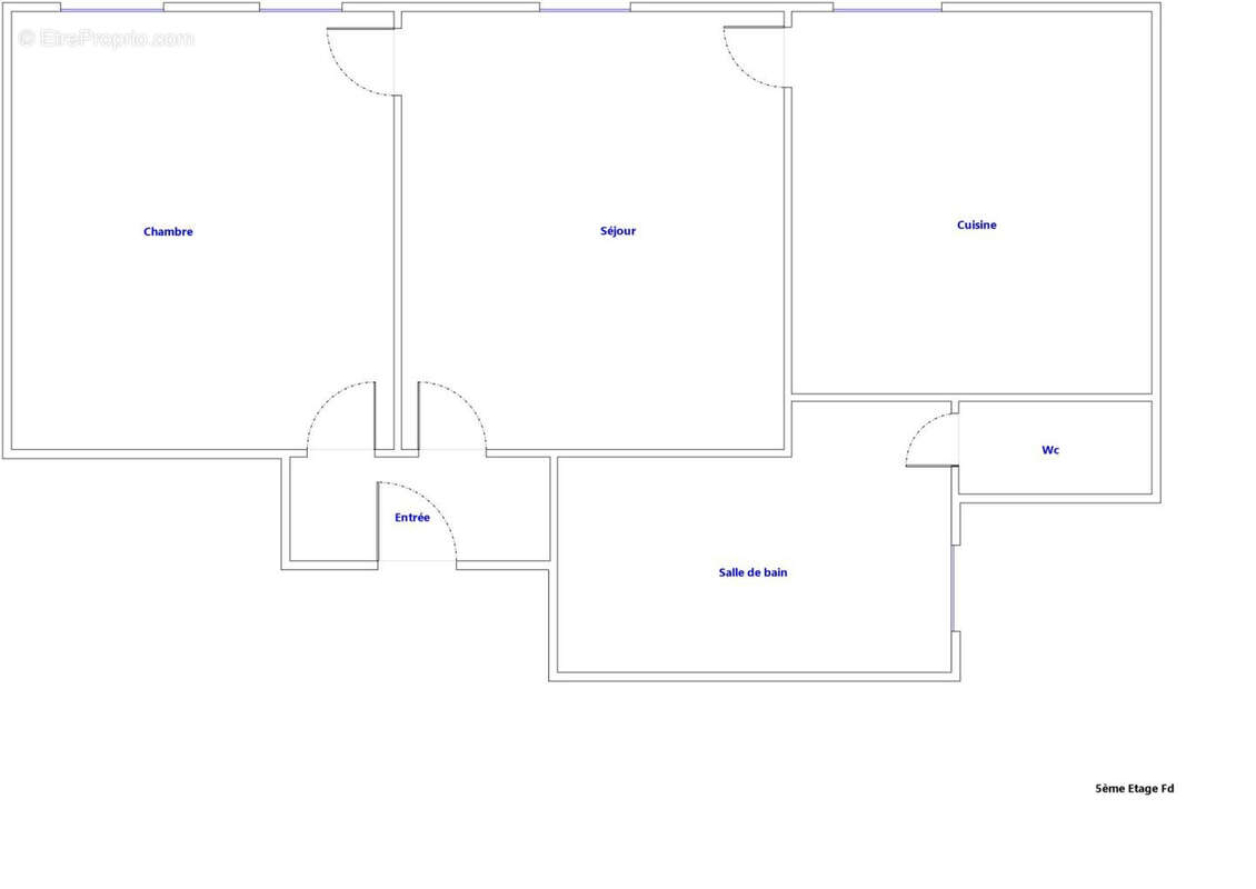 Appartement à PARIS-20E