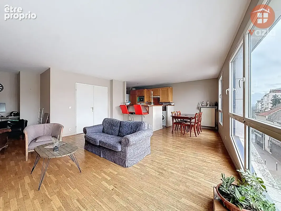PUTEAUX Eco-quartier Apparteme,y 4 pièces, 3 chambres, doubel séjour, cave et double Box - photo 2