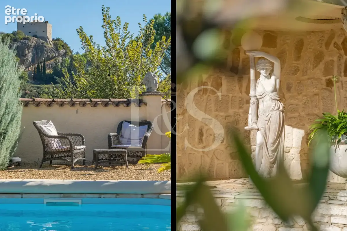 Maison de caractère avec vue sur le château Comtal   Vaison-la-Romaine. - photo 5