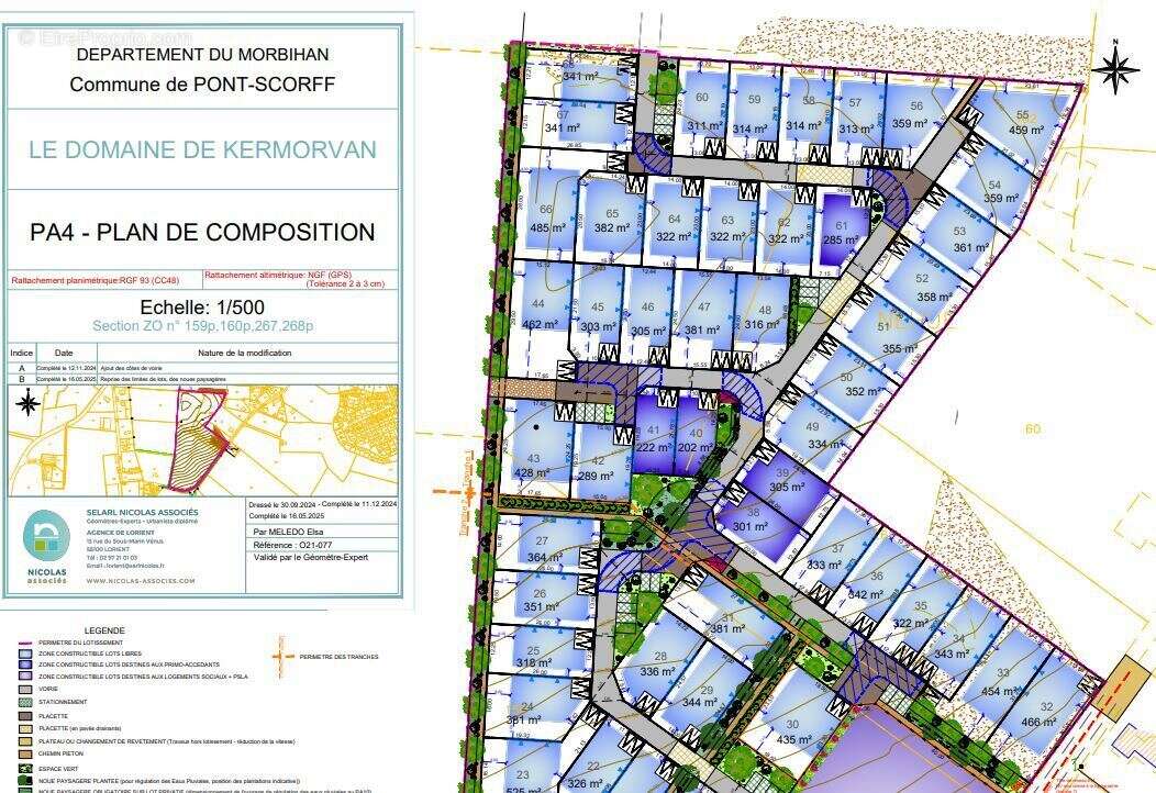Terrain à PONT-SCORFF