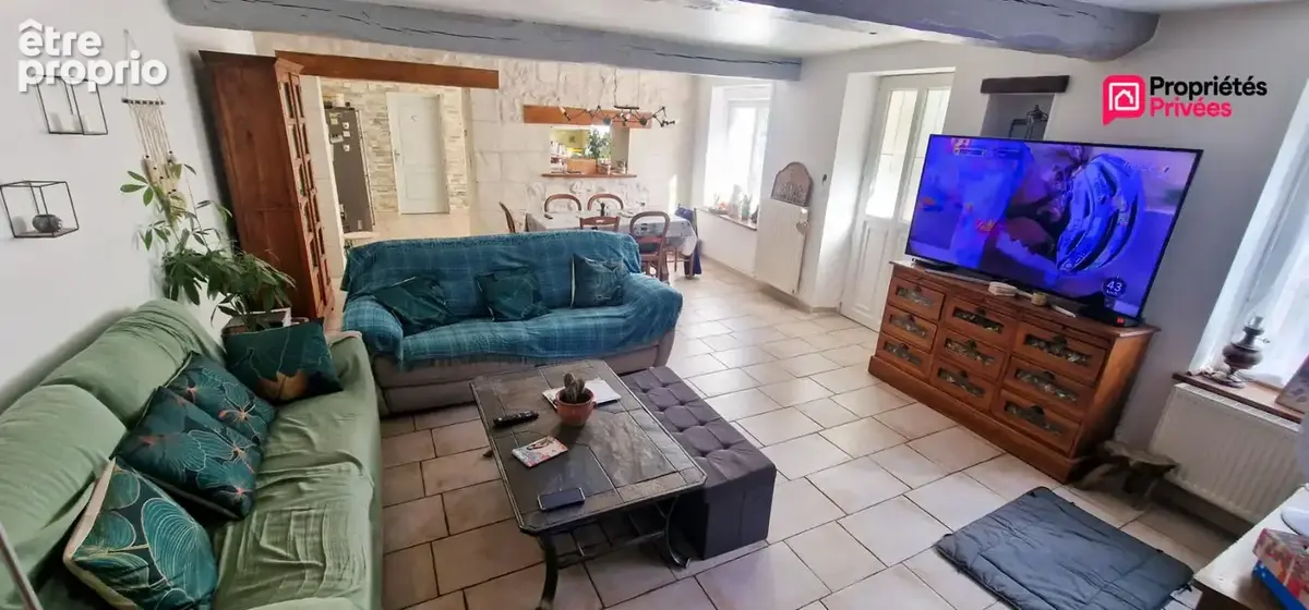 Maison 2 logements - 200 m²- 8 pièces - 6 chambres - terrain de 2158 m² - photo 3