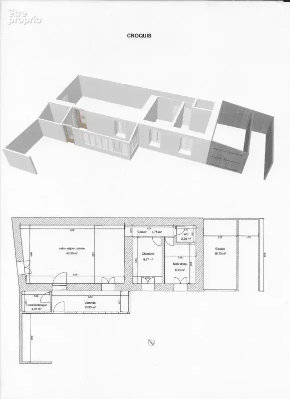 Maison de Village en Pierre / 505m2 avec véranda et garage attenant - photo 6