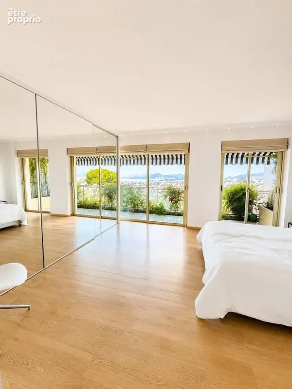 4/5p + 2p independant- le cannet residentiel - vue mer - piscine - photo 4