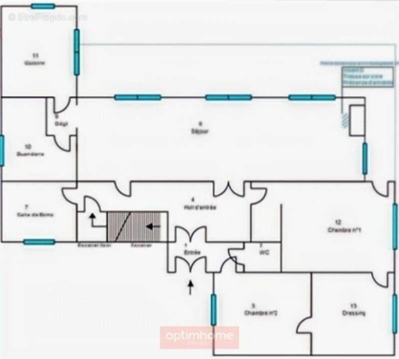 Arras chr / citadelle – pavillon individuel semi plain-pied de 219 m² – 5 chambres – sous-sol complet – jardin 1 008 m² - photo 33