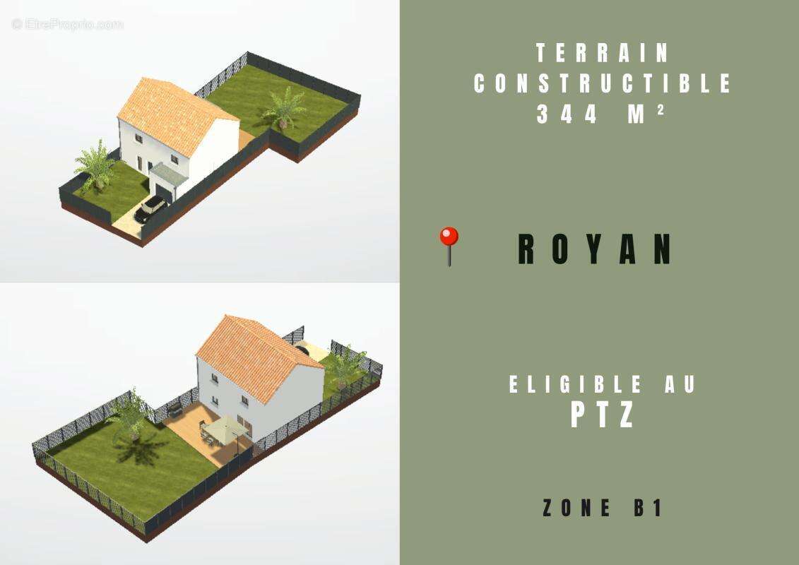 Terrain constructible - royan - proche bourg - photo 4
