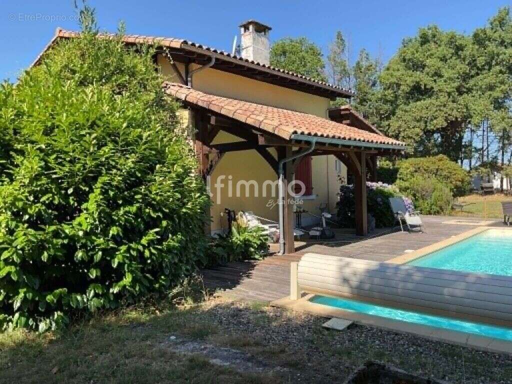 Maison landaise avec piscine, dépendance et terrain - photo 6