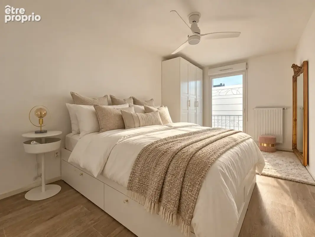 Lille wazemmes   élégant t2 avec balcon côté jardin, exposé sud-ouest - photo 5