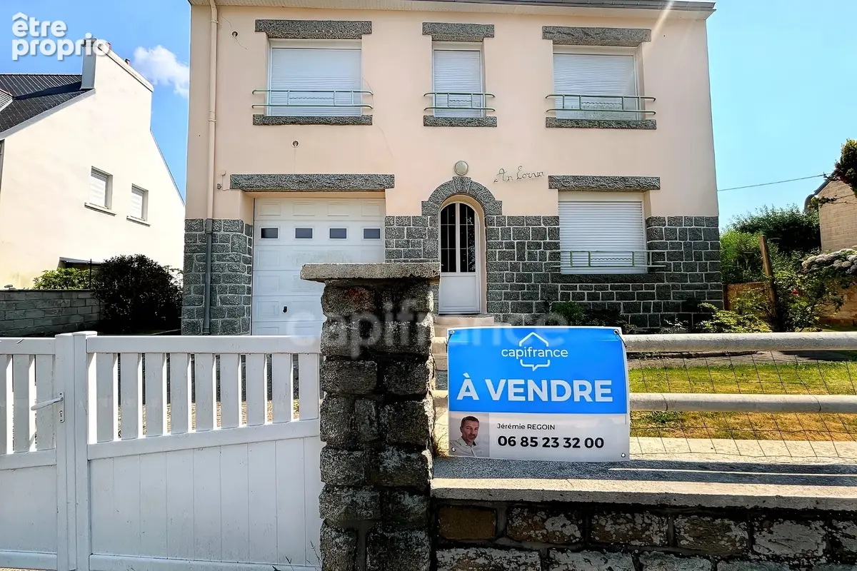 DOUARNENEZ(29) Maison de 134m², 4 chambres, garage, jardin, face à la baie - photo 2