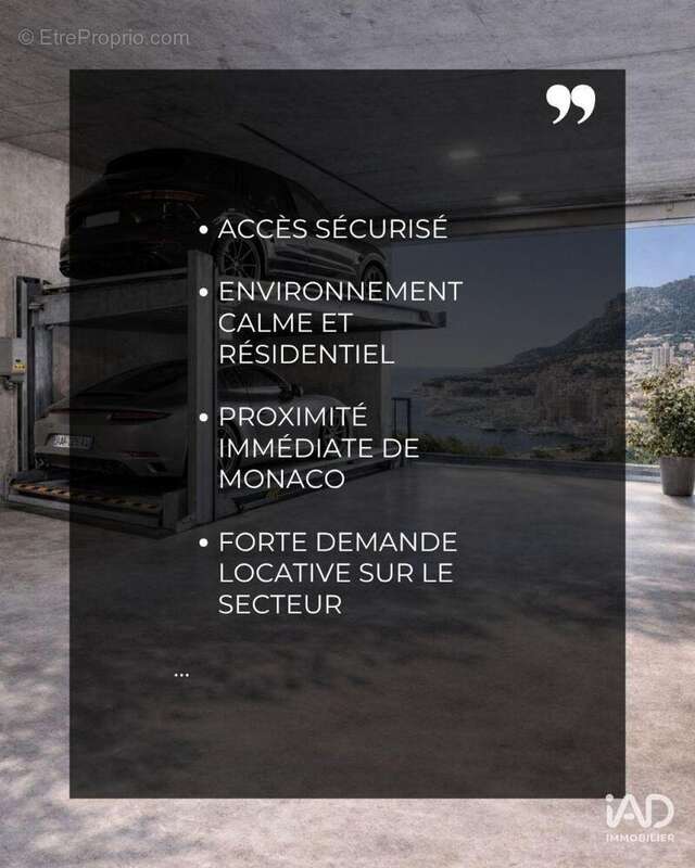 Photo 7 - Parking à BEAUSOLEIL