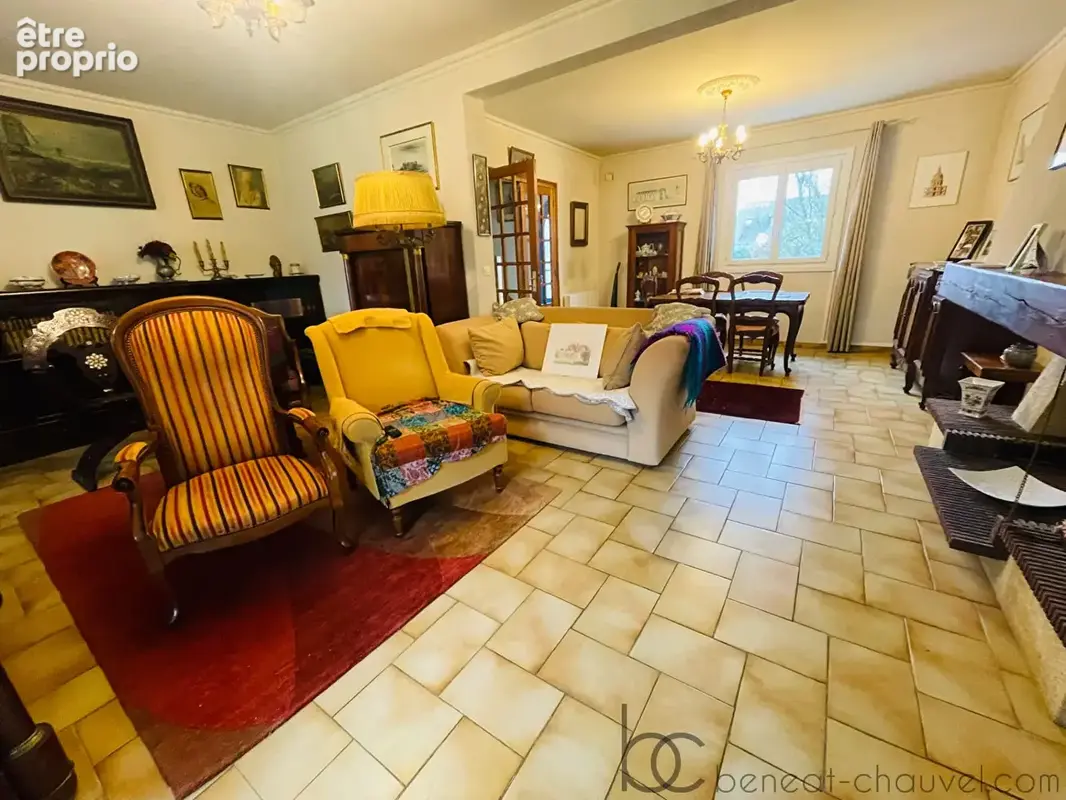 VENTE Maison 5 Chambres  Grand Terrain 2000 m²  Percées Golfe  Cheminée Véranda  SARZEAU (56370) - photo 6