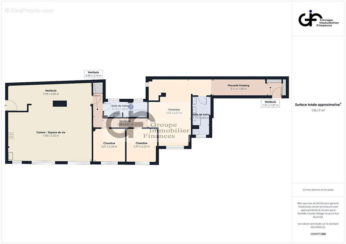 Appartement à PARIS-16E