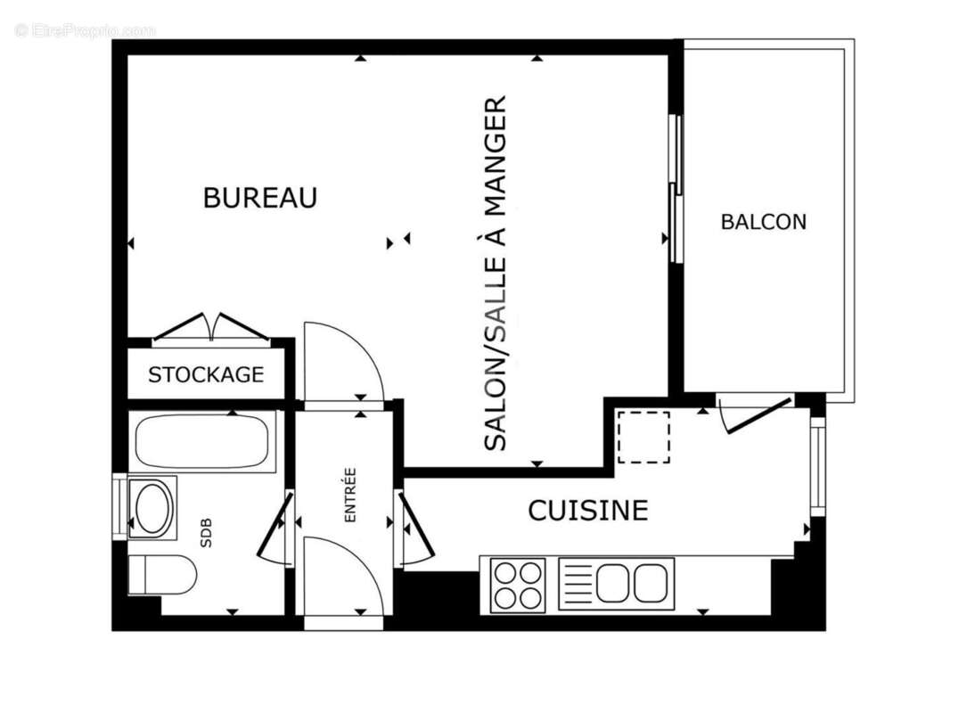 Appartement à SAINT-LAURENT-DU-VAR