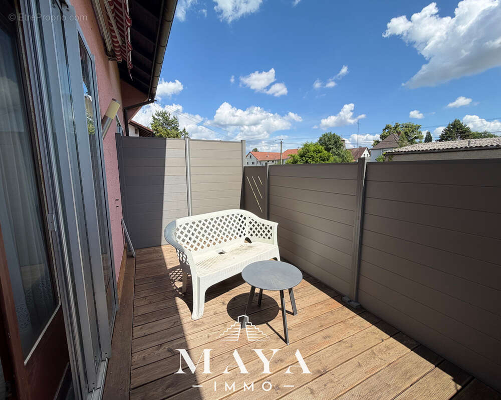 Magstatt-le-Bas, maison de 80 m2 avec deux terrasses, jardin - photo 9