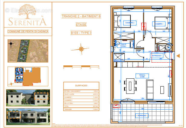 Penta di casinca serenita - appartement  avec terasse - photo 2