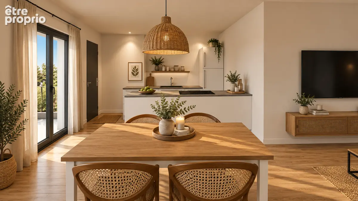 Appartement Saint Aubin plain-pied 2 pièces 49 m2 avec une terrasse jardin 42 m² - photo 10