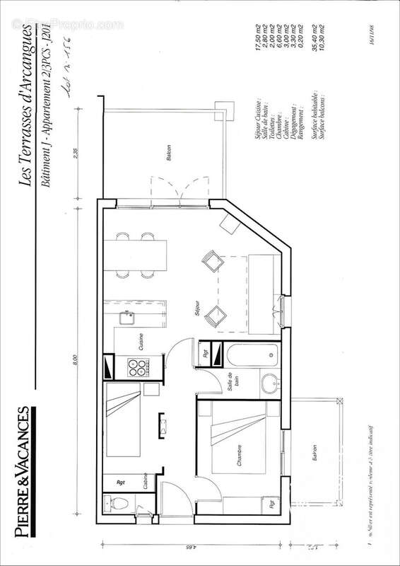 Appartement à ARCANGUES