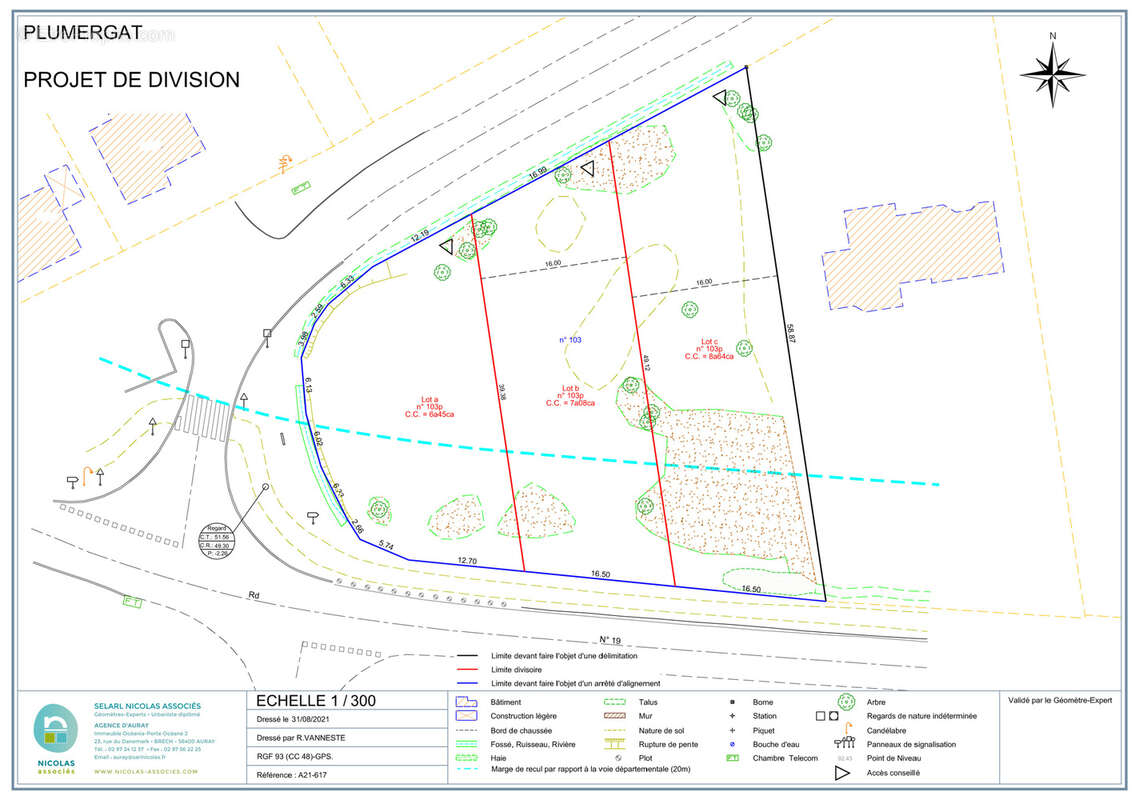 Terrain à SAINTE-ANNE-D'AURAY