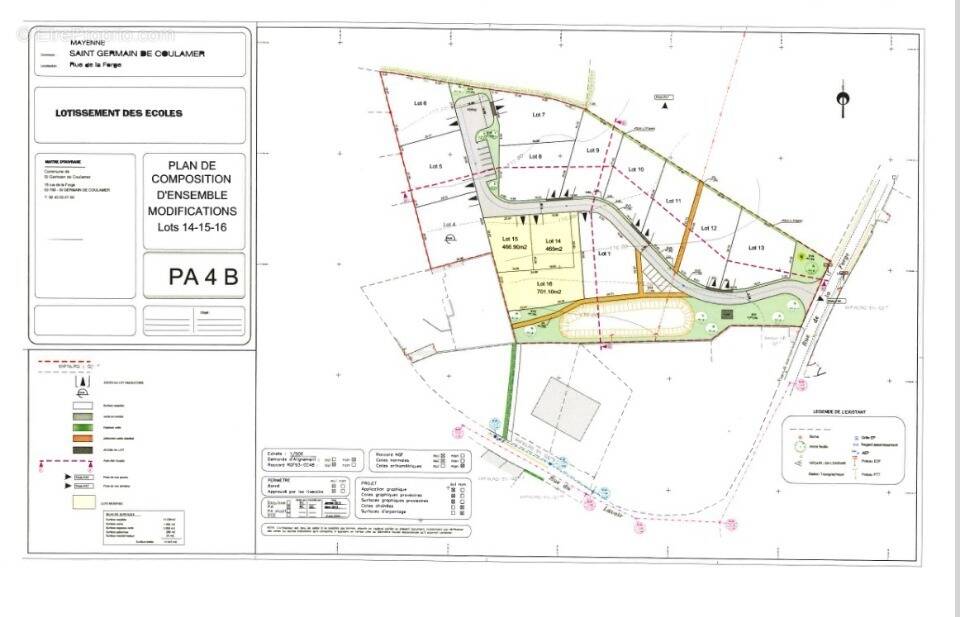 Terrain à SAINT-GERMAIN-DE-COULAMER