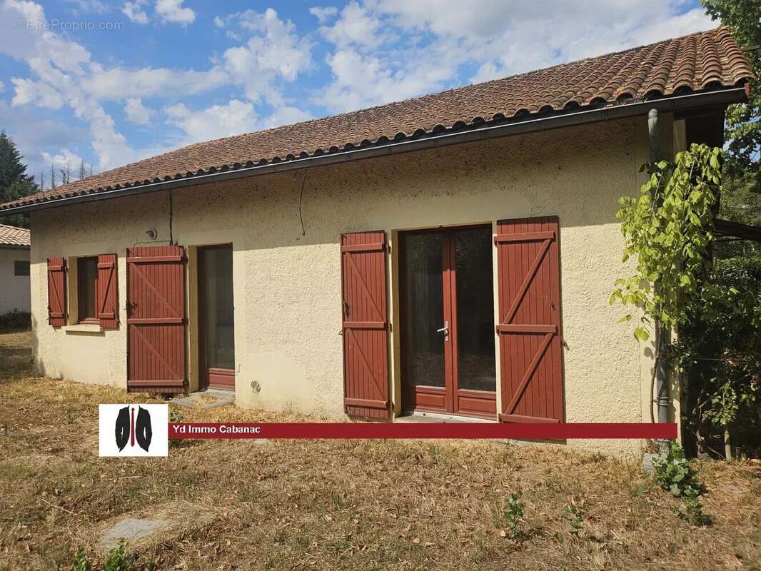 Maison à CABANAC-ET-VILLAGRAINS