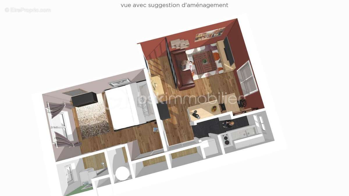 Appartement à SAINT-AUBIN-SUR-MER