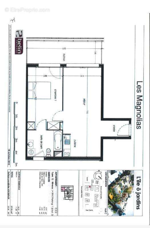 Appartement à TOULOUSE