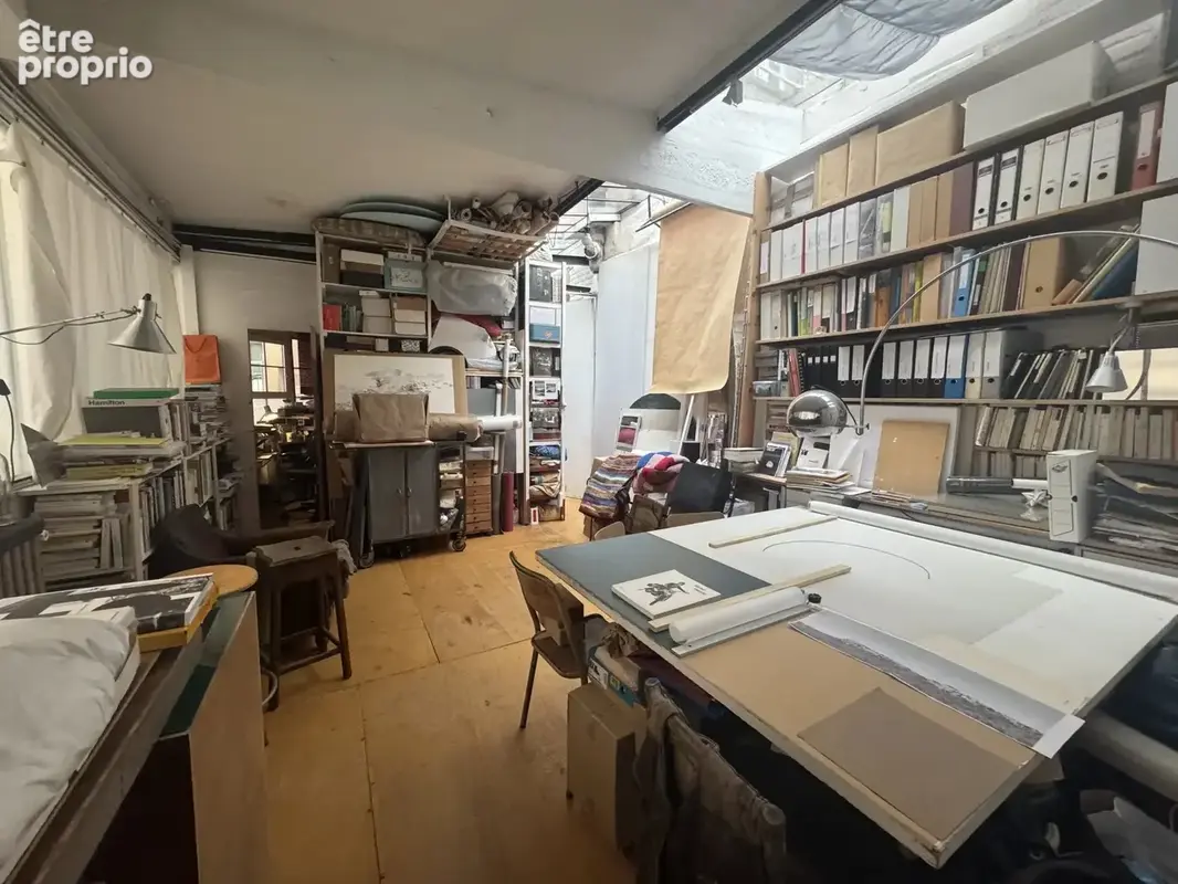 Atelier / deux pièces à Jourdain 84m² - photo 4
