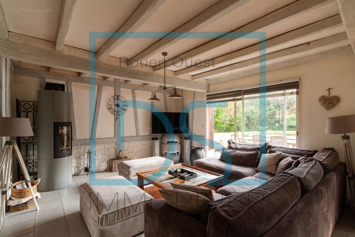Maison en bord de riviere pavilly 187 m2 - photo 6