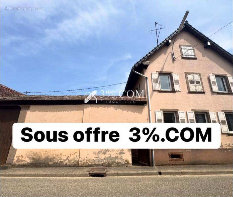 Maison à WICKERSHEIM-WILSHAUSEN