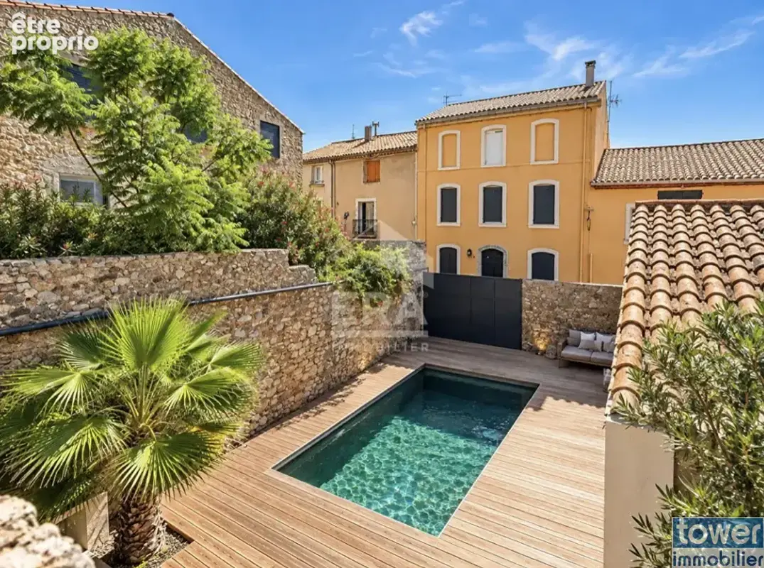 Maison de village 240 m2 piscine et grange attenante - photo 8