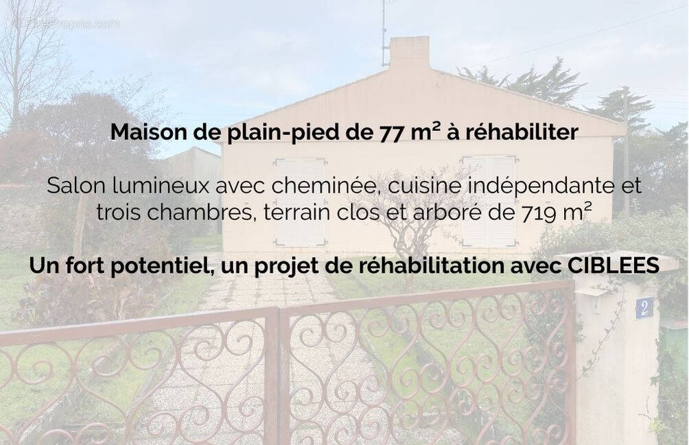 Maison à LES SABLES-D&#039;OLONNE