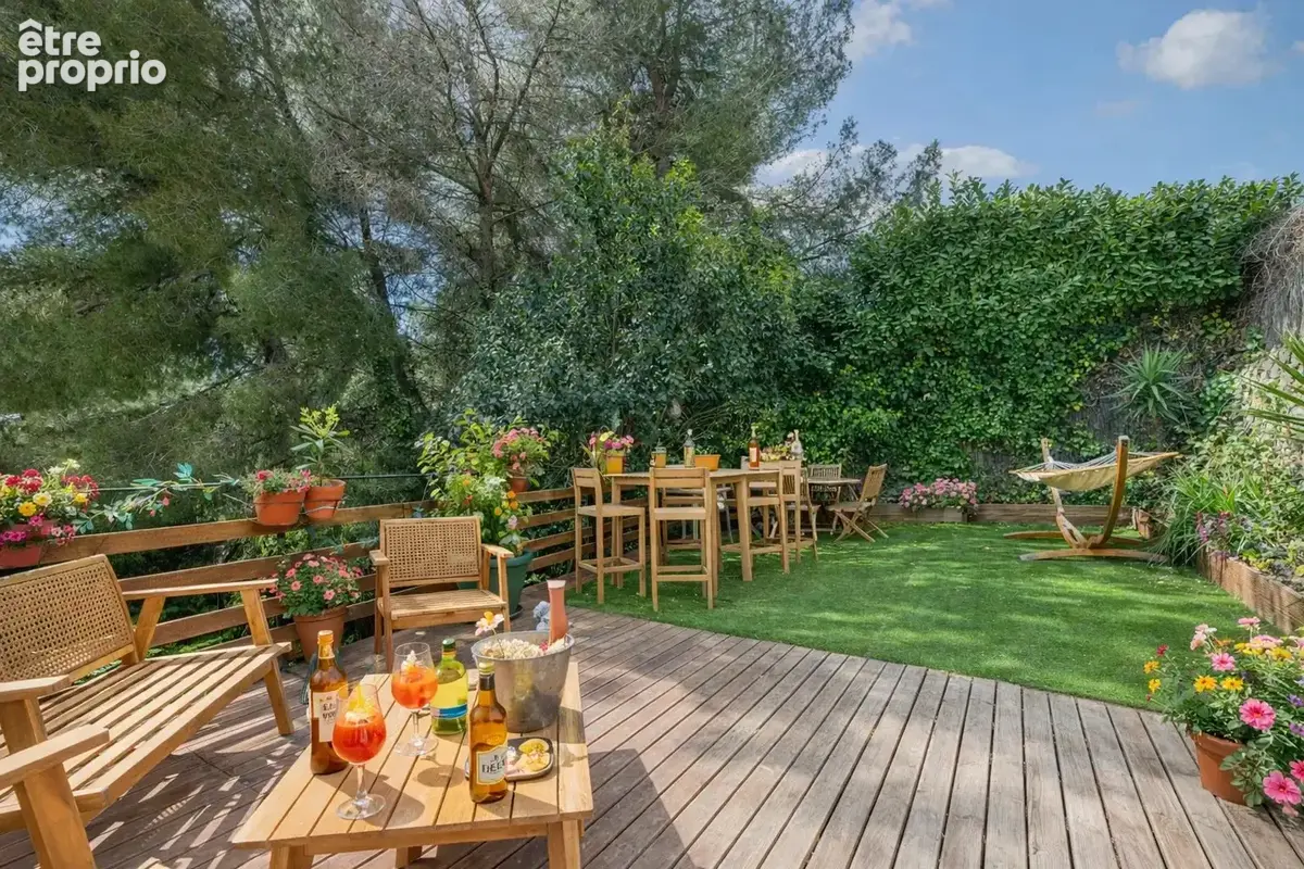 Eze village/villa 3p vue mer/piscine/stationnements - photo 2
